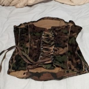 Camo corset